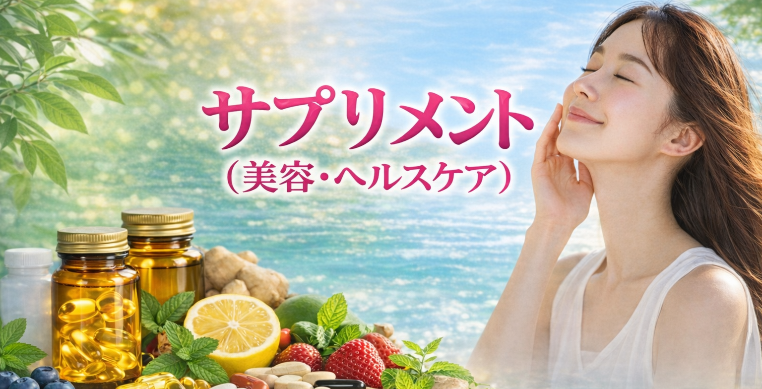 サプリメント（美容・ヘルスケア）イメージ