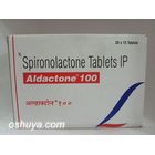 アルダクトン 高血圧・心不全治療 Aldactone 100mg 15錠