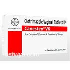 カーネステン 膣カンジダ症 Canesten Vaginal Tablet (ｸﾛﾄﾘﾏｿﾞｰﾙ) 100mg 6錠